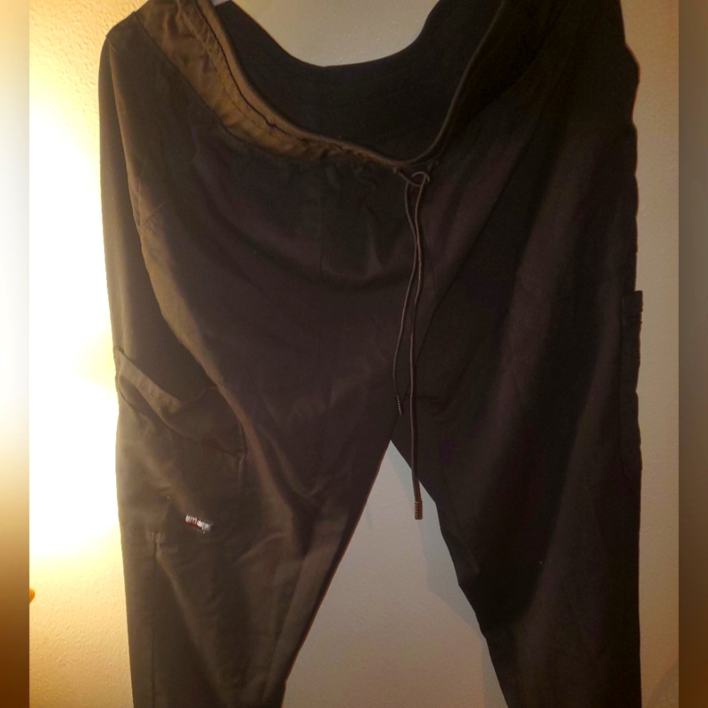 Greys black scrub bottoms
